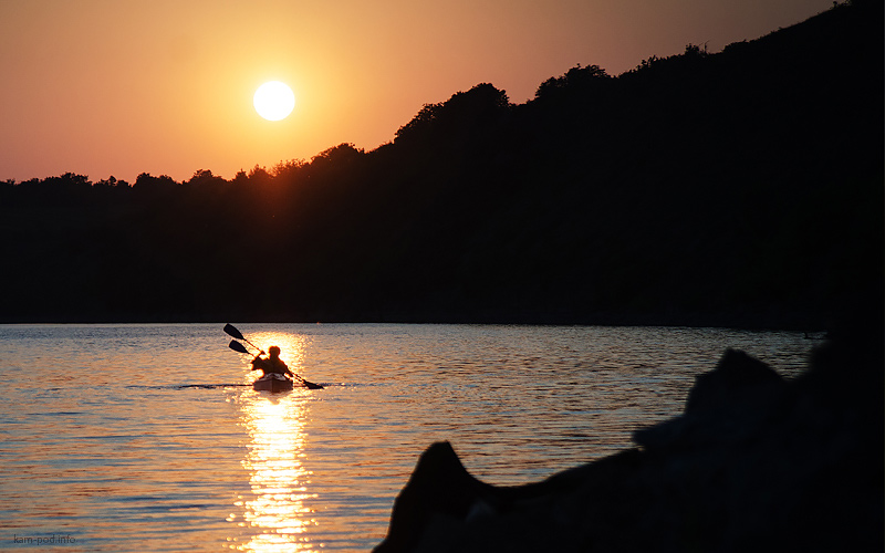 Байдарки на Днестре